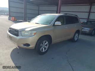 2008 Toyota Highlander with VIN JTEES41A482068313, listed as a IAAI auction lot 41973917 with 262,396 mi miles. Bid and sale history available at carsss.com. Image 2.