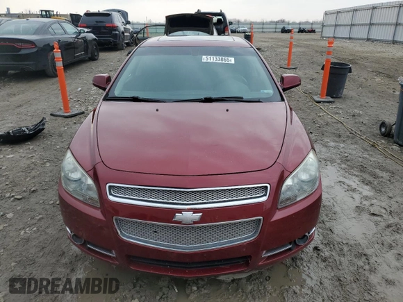 2011 Chevrolet Malibu LTZ with VIN 1G1ZE5E16BF241741, listed as a Copart auction lot 51133865 with 159,778 mi miles and Non Repairable. Bid and sale history available at DreamBid. Image 5.
