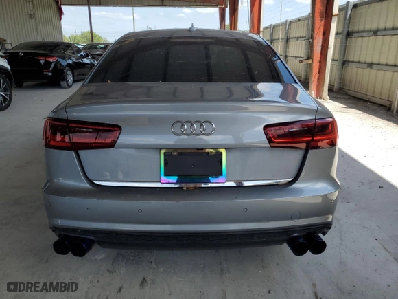 2016 Audi A6 2.0T Premium Plus with VIN WAUGFAFC4GN048745, listed as a Copart auction lot 52599295 with 105,925 mi miles and Clean Title. Bid and sale history available at carsss.com. Image 6.