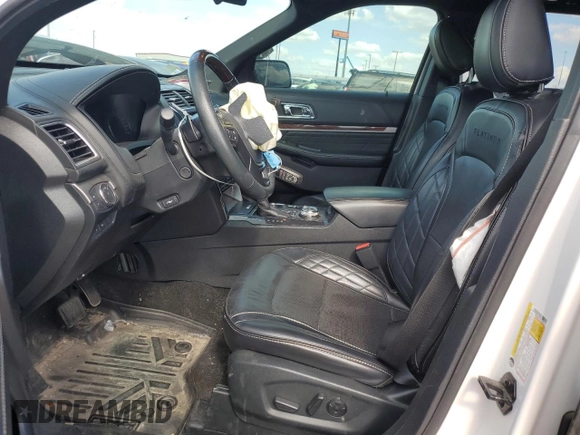 2019 Ford Explorer Platinum с VIN 1FM5K8HTXKGA78112, выставлен на аукционе Copart как лот 55954715 с пробегом 67 959 миль миль и Списание • Salvage title. История ставок и продаж доступна на DreamBid. Изображение 7.