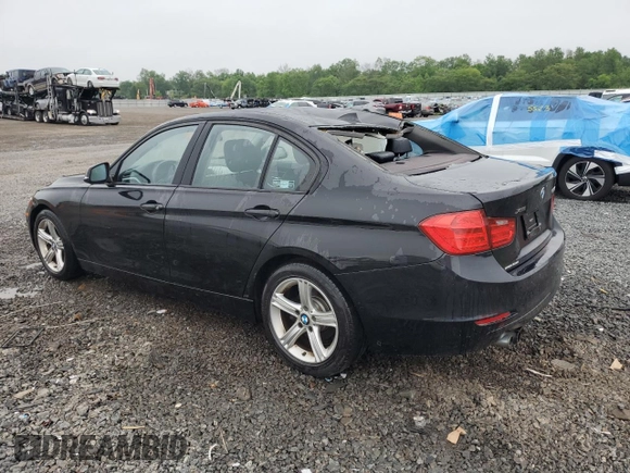 2013 BMW 3 Series 328i xDrive with VIN WBA3B5C53DF595177, listed as a Copart auction lot 57024375 with 124,873 mi miles and Salvage title. Bid and sale history available at DreamBid. Image 2.