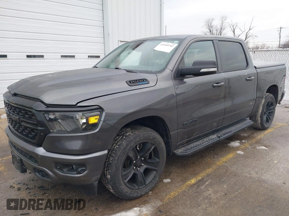 2022 Ram 1500 Big Horn with VIN 1C6SRFFT9NN247540, listed as a IAAI auction lot 41169742 with 32,425 mi miles. Bid and sale history available at carsss.com. Image 17.