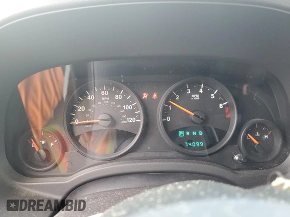2013 Jeep Patriot Sport z VIN 1C4NJPBA1DD272816, wystawiony jako Copart lot #58267445 z przebiegiem 74 099 mil mil oraz Szkoda całkowita • Salvage title. Historia ofert i sprzedaży dostępna na DreamBid. Obrazek 9.