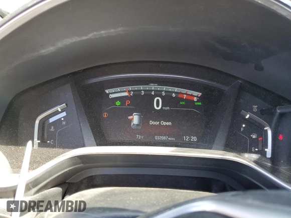 2018 Honda CR-V EX-L with VIN 7FARW2H80JE002365, listed as a Copart auction lot 54547175 with 32,087 mi miles and Salvage Title. Bid and sale history available at carsss.com. Image 9.