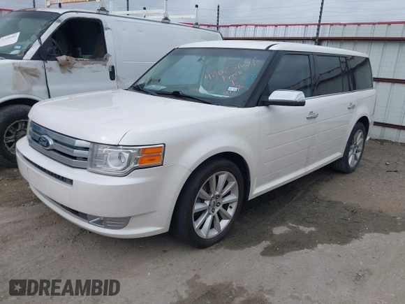 2011 Ford Flex Limited with VIN 2FMGK5DC9BBD36219, listed as a IAAI auction lot 42023656 with 182,335 mi miles. Bid and sale history available at carsss.com. Image 2.