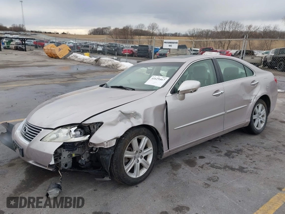 2007 Lexus ES 350 with VIN JTHBJ46G272110174, listed as a IAAI auction lot 41629467 with 105,232 mi miles. Bid and sale history available at carsss.com. Image 17.