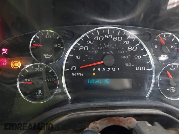 2013 Chevrolet Express Cargo with VIN 1GCWGFBA6D1185850, listed as a IAAI auction lot 40965967 with 165,641 mi miles and . Bid and sale history available at DreamBid. Image 7.