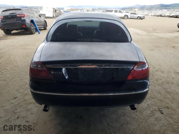 2007 Jaguar S-Type 3.0 with VIN SAJWA01A17FN79460, listed as a Copart auction lot 48210315 with 103,545 mi miles and Salvage Title. Bid and sale history available at carsss.com. Image 6.