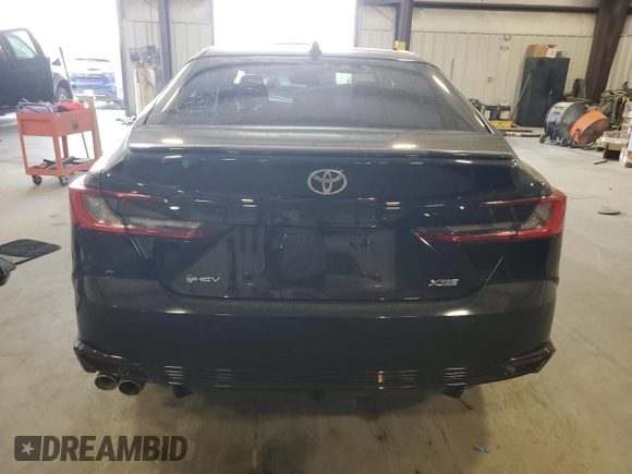 2025 Toyota Camry LE with VIN 4T1DAACK2SU011008, listed as a Copart auction lot 49677425 with Not Provided miles and Salvage Title. Bid and sale history available at carsss.com. Image 6.
