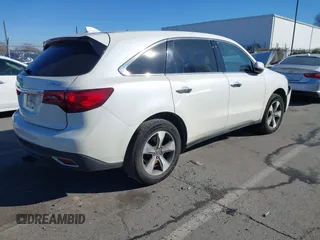 2014 Acura MDX with VIN 5FRYD3H22EB007473, listed as a IAAI auction lot 41269602 with 264,872 mi miles. Bid and sale history available at carsss.com. Image 4.