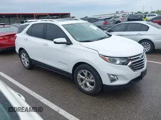 2021 Chevrolet Equinox Premier with VIN 3GNAXNEV5MS160043, listed as a IAAI auction lot 42109564 with 36,808 mi miles and . Bid and sale history available at DreamBid. Image 1.