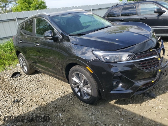 2023 Buick Encore GX Select with VIN KL4MMDSL5PB111334, listed as a Copart auction lot 56324365 with 24,592 mi miles and Salvage title. Bid and sale history available at DreamBid. Image 4.