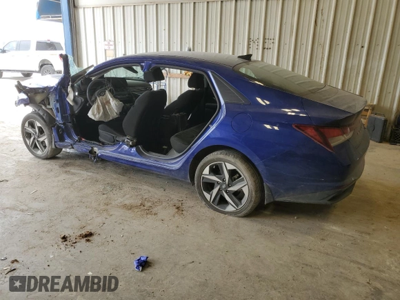 2023 Hyundai Elantra SEL with VIN KMHLS4AG8PU573611, listed as a Copart auction lot 53503735 with 13,237 mi miles and Salvage title. Bid and sale history available at DreamBid. Image 2.
