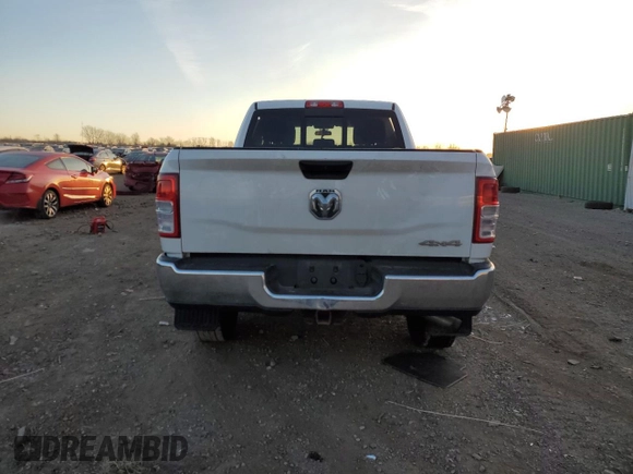 2019 Ram 2500 Tradesman with VIN 3C6UR5CJ1KG587288, listed as a Copart auction lot 84750024 with 57,703 mi miles and Salvage Title. Bid and sale history available at carsss.com. Image 6.