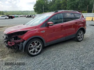 2013 Ford Escape Titanium с VIN 1FMCU0J96DUB79721, выставлен на аукционе Copart как лот 62415475 с пробегом 139 399 миль миль и Списание • Salvage title. История ставок и продаж доступна на DreamBid. Изображение 1.