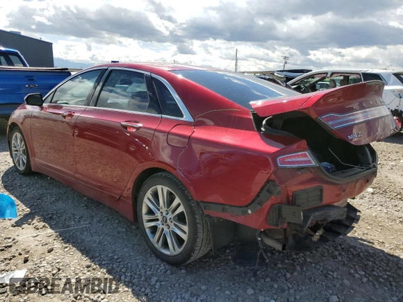2013 Lincoln MKZ z VIN 3LN6L2G95DR804619, wystawiony jako Copart lot #57101315 z przebiegiem Nie podano mil oraz Szkoda całkowita • Salvage title. Historia ofert i sprzedaży dostępna na DreamBid. Obrazek 2.