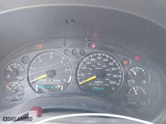 1999 Chevrolet S-10 LS with VIN 1GCCS19XXX8176546, listed as a IAAI auction lot 41587346 with 182,642 mi miles. Bid and sale history available at carsss.com. Image 7.