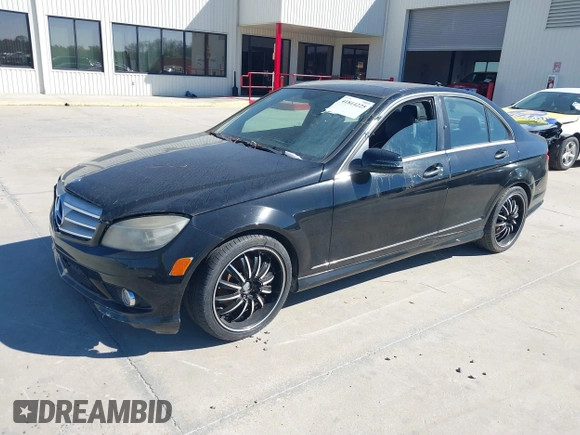2010 Mercedes-Benz C-Class C 300 Sport with VIN WDDGF5EB3AR086251, listed as a IAAI auction lot 41814225 with 182,114 mi miles. Bid and sale history available at carsss.com. Image 2.