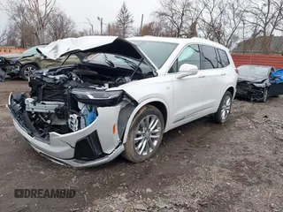 2024 Cadillac XT6 AWD Premium Luxury with VIN 1GYKPDRS5RZ755230, listed as a IAAI auction lot 41219059 with Not Provided miles. Bid and sale history available at carsss.com. Image 18.