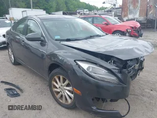 2012 Mazda 6 i Touring with VIN 1YVHZ8DH2C5M02143, listed as a IAAI auction lot 42282768 with 202,667 mi miles and . Bid and sale history available at DreamBid. Image 1.
