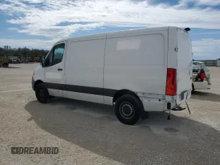 2021 Mercedes-Benz Sprinter Cargo with VIN W1Y70BGY1MT061122, listed as a Copart auction lot 45013915 with 58,631 mi miles and Salvage Title. Bid and sale history available at carsss.com. Image 2.