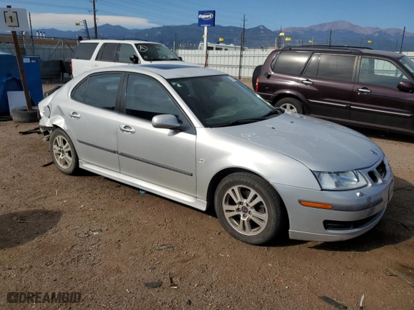 2006 Saab 9-3 with VIN YS3FD49Y361020575, listed as a Copart auction lot 71312924 with NaN miles and Salvage Title. Bid and sale history available at carsss.com. Image 4.