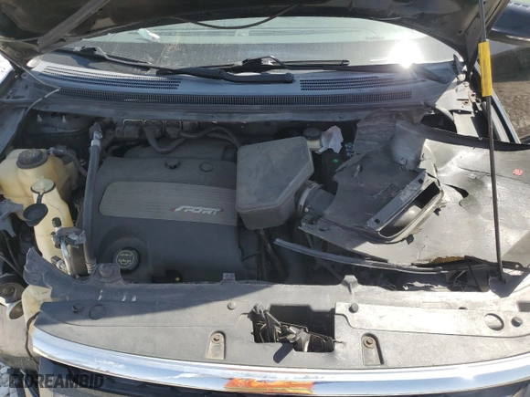 2014 Ford Edge Sport with VIN 2FMDK3AKXEBB29703, listed as a Copart auction lot 50246015 with 165,960 mi miles and Salvage Title. Bid and sale history available at carsss.com. Image 12.