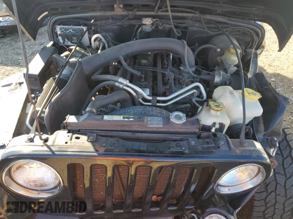 2004 Jeep Wrangler Rubicon with VIN 1J4FA69S44P734355, listed as a Copart auction lot 72381334 with 113,024 mi miles and Salvage Title. Bid and sale history available at carsss.com. Image 11.