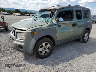2004 Honda Element EX with VIN 5J6YH18604L007524, listed as a Copart auction lot 63716574 with 186,854 mi miles and Salvage Title. Bid and sale history available at DreamBid. Image 1.