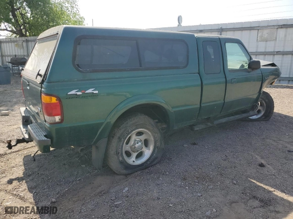 1999 Ford Ranger XLT with VIN 1FTZR15X2XPB97098, listed as a Copart auction lot 49101315 with 194,094 mi miles and Salvage Title. Bid and sale history available at carsss.com. Image 3.