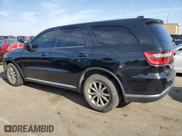 2017 Dodge Durango SXT with VIN 1C4RDHAG7HC838767, listed as a Copart auction lot 48947415 with 186,707 mi miles and Clean title. Bid and sale history available at DreamBid. Image 2.