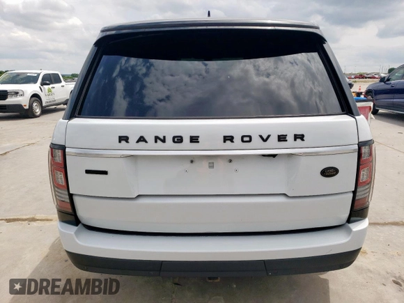 2016 Land Rover Range Rover HSE with VIN SALGS2KF4GA259951, listed as a Copart auction lot 55079395 with 126,560 mi miles and Clean title. Bid and sale history available at DreamBid. Image 6.