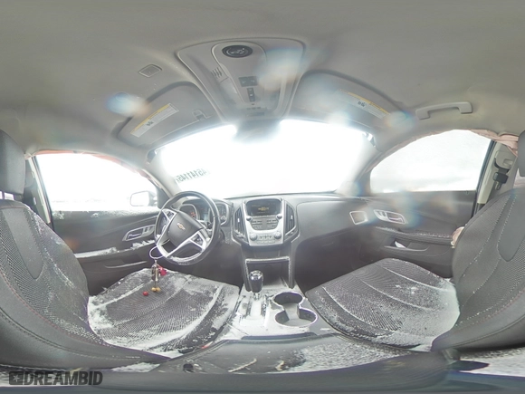 2017 Chevrolet Equinox LT with VIN 2GNALCEKXH1617372, listed as a Copart auction lot 45141145 with 129,166 mi miles and Salvage Title. Bid and sale history available at carsss.com. Image 12.