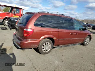 2007 Chrysler Town & Country LWB Limited with VIN 2A8GP64L37R144832, listed as a Copart auction lot 86148274 with 182,442 mi miles and Salvage Title. Bid and sale history available at carsss.com. Image 3.