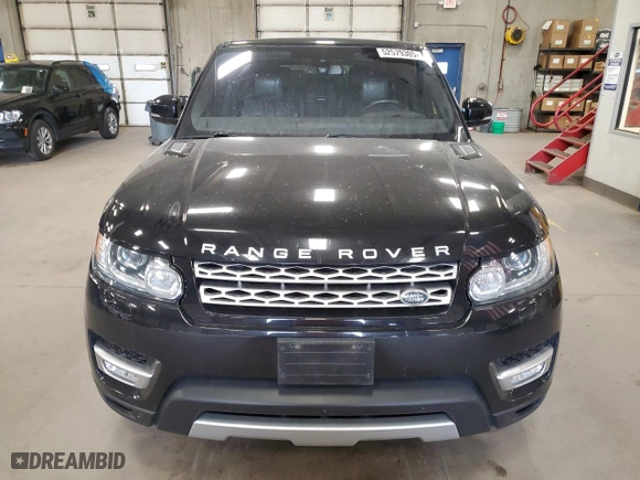 2016 Land Rover Range Rover Sport V6 Diesel HSE with VIN SALWR2KF3GA664156, listed as a Copart auction lot 52579305 with 77,144 mi miles and Salvage Title. Bid and sale history available at carsss.com. Image 5.