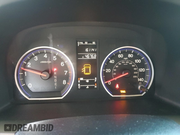 2008 Honda CR-V LX with VIN JHLRE38378C015343, listed as a Copart auction lot 56062615 with 161,141 mi miles and Salvage title. Bid and sale history available at DreamBid. Image 9.