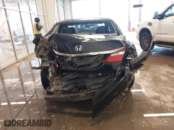2017 Honda Accord Sedan LX with VIN 1HGCR2F3XHA281313, listed as a IAAI auction lot 41273638 with 81,781 mi miles. Bid and sale history available at carsss.com. Image 16.