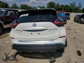 2019 Nissan Murano S with VIN 5N1AZ2MJ1KN151326, listed as a Copart auction lot 62102953 with 0 mi miles and Salvage Title. Bid and sale history available at carsss.com. Image 6.