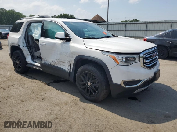 2017 GMC Acadia SLT with VIN 1GKKNMLS4HZ159694, listed as a Copart auction lot 61877925 with 89,212 mi miles and Salvage title. Bid and sale history available at DreamBid. Image 4.