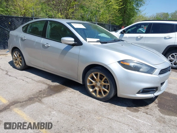 2013 Dodge Dart SXT with VIN 1C3CDFBAXDD289370, listed as a IAAI auction lot 42073183 with 109,393 mi miles. Bid and sale history available at carsss.com. Image 1.