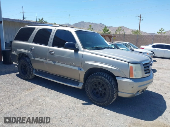2002 Cadillac Escalade with VIN 1GYEK63N32R139025, listed as a IAAI auction lot 42324563 with 168,338 mi miles and . Bid and sale history available at DreamBid. Image 1.