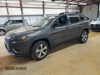 2022 Jeep Cherokee Limited with VIN 1C4PJMDX0ND539776, listed as a Copart auction lot 54739485 with 22,439 mi miles and Salvage title. Bid and sale history available at DreamBid. Image 1.