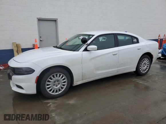 2018 Dodge Charger Police with VIN 2C3CDXKT8JH295433, listed as a Copart auction lot 45796695 with 161,772 mi miles and Clean Title. Bid and sale history available at carsss.com. Image 1.