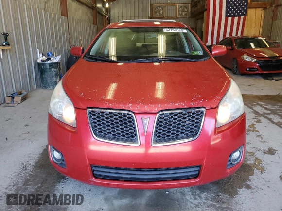 2009 Pontiac Vibe with VIN 5Y2SM67009Z403281, listed as a Copart auction lot 53759085 with 151,365 mi miles and Salvage Title. Bid and sale history available at carsss.com. Image 5.