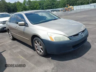 2004 Honda Accord EX with VIN 1HGCM66584A101585, listed as a IAAI auction lot 42574398 with 222,196 mi miles and . Bid and sale history available at DreamBid. Image 1.