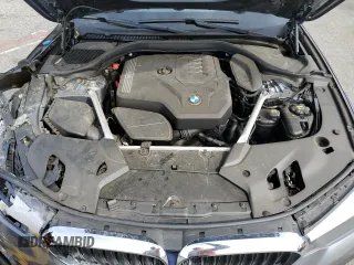 2020 BMW 5 Series 530i with VIN WBAJR3C02LWW69439, listed as a Copart auction lot 42242975 with 26,208 mi miles and Salvage Title. Bid and sale history available at DreamBid. Image 13.