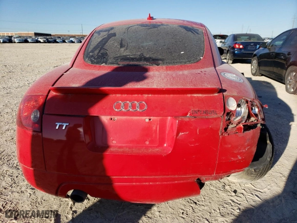 2006 Audi TT with VIN TRUSC28N361005651, listed as a Copart auction lot 84404774 with 118,042 mi miles and Salvage Title. Bid and sale history available at carsss.com. Image 6.