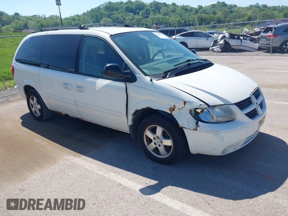 2007 Dodge Grand Caravan SXT with VIN 2D4GP44LX7R301514, listed as a IAAI auction lot 42196715 with 172,790 mi miles and . Bid and sale history available at DreamBid. Image 1.
