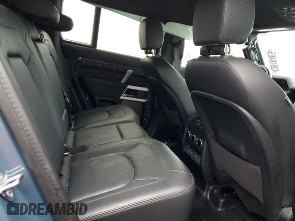 2024 Land Rover Defender S with VIN SALEJ7EU4R2330810, listed as a Copart auction lot 43918465 with 9,353 mi miles and Salvage title. Bid and sale history available at DreamBid. Image 10.