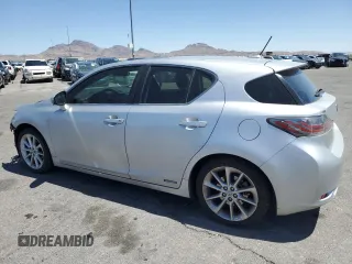 2012 Lexus CT 200h with VIN JTHKD5BH3C2093939, listed as a Copart auction lot 58173095 with 122,990 mi miles and Salvage title. Bid and sale history available at DreamBid. Image 2.